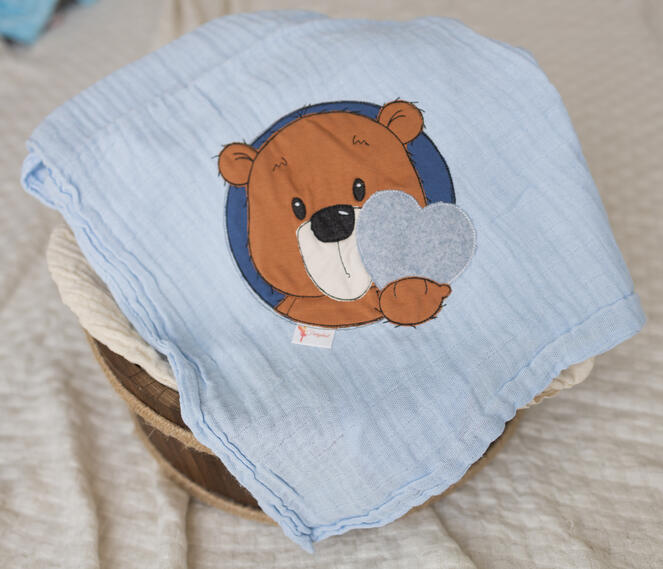 Nuschi Button Teddy Herz 40.-