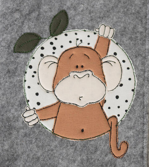 Button Affe 2