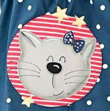 Button Katze