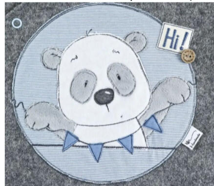 Peeker Panda Wimpelkette