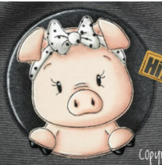 Button Schweinchen