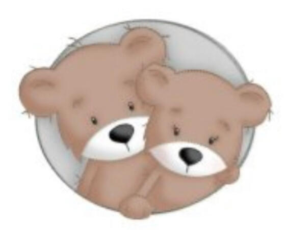 Button Teddy Paar