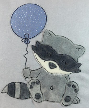 Waschbär Ballon