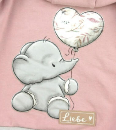 Elefant Herzchenballon