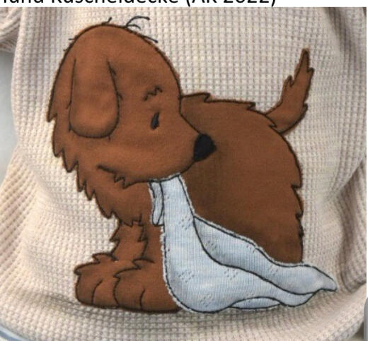 Hund Kuscheldecke
