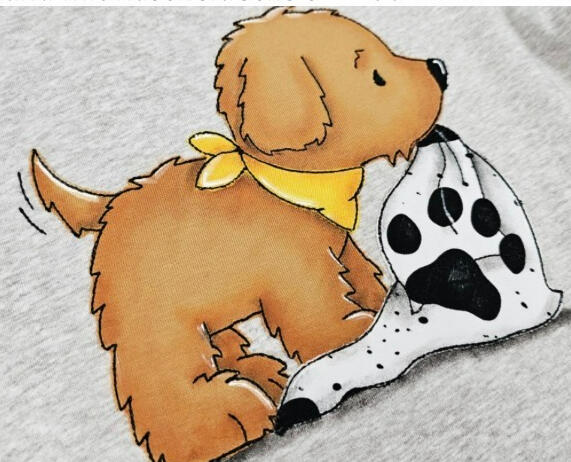 Hund mit Kuscheldecke 3